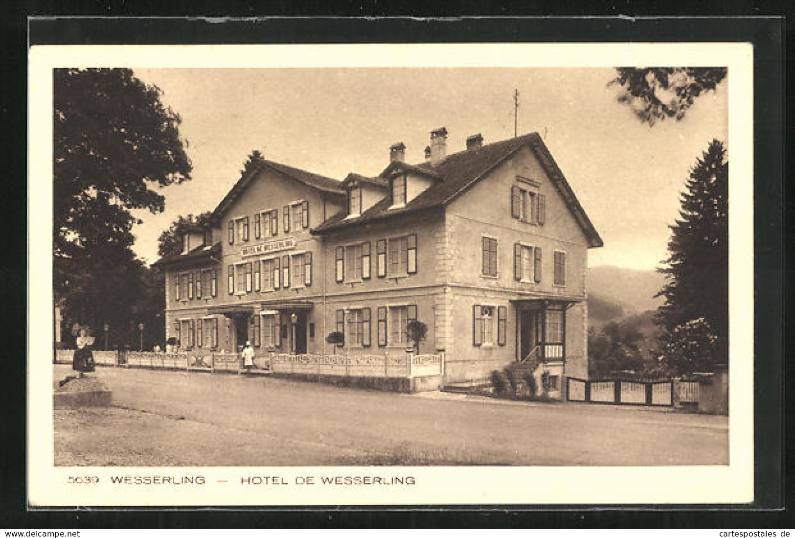 CPA Wesserling, Hotel Des Ortes  - Andere & Zonder Classificatie