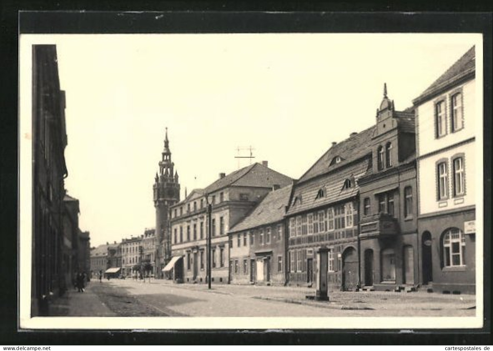 AK Dahme /Mark, Hauptstrasse Mit Rathaus  - Dahme