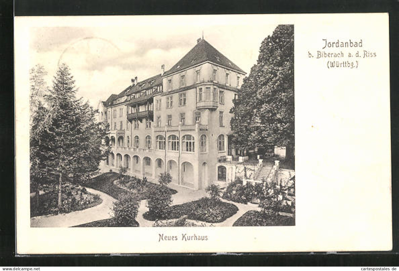 AK Biberach-Jordanbad, Neues Kurhaus  - Biberach