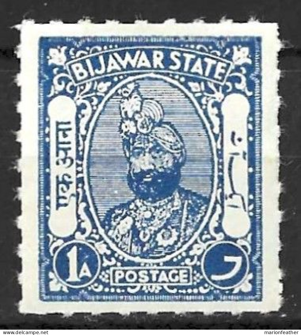 INDIA.." BIJAWAR..."...KING GEORGE V...(1910-36..)....1A.......SG9.........MH..... - Bijawar