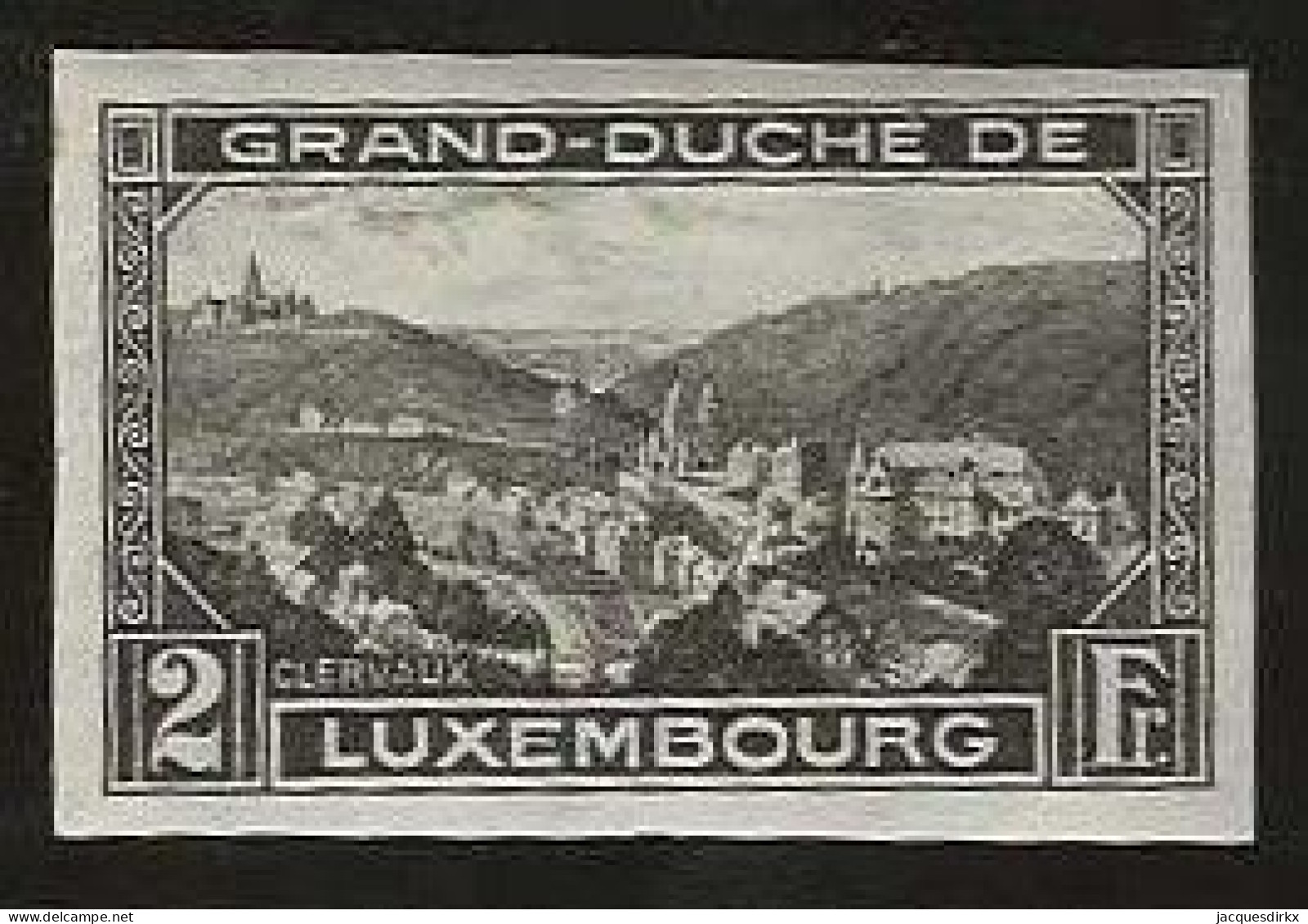 Luxembourg  .  Y&T   .   208  Non-dentelé     .   **    .    Neuf Avec Gomme Et SANS Charnière - Neufs