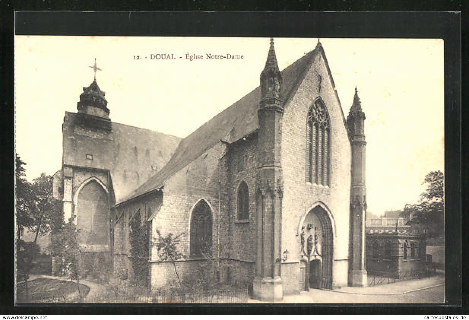 CPA Douai, Eglise Notre Dame  - Douai