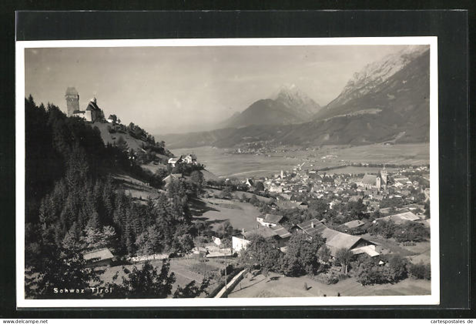 AK Schwaz, Panoramablick Vom Berg  - Autres & Non Classés