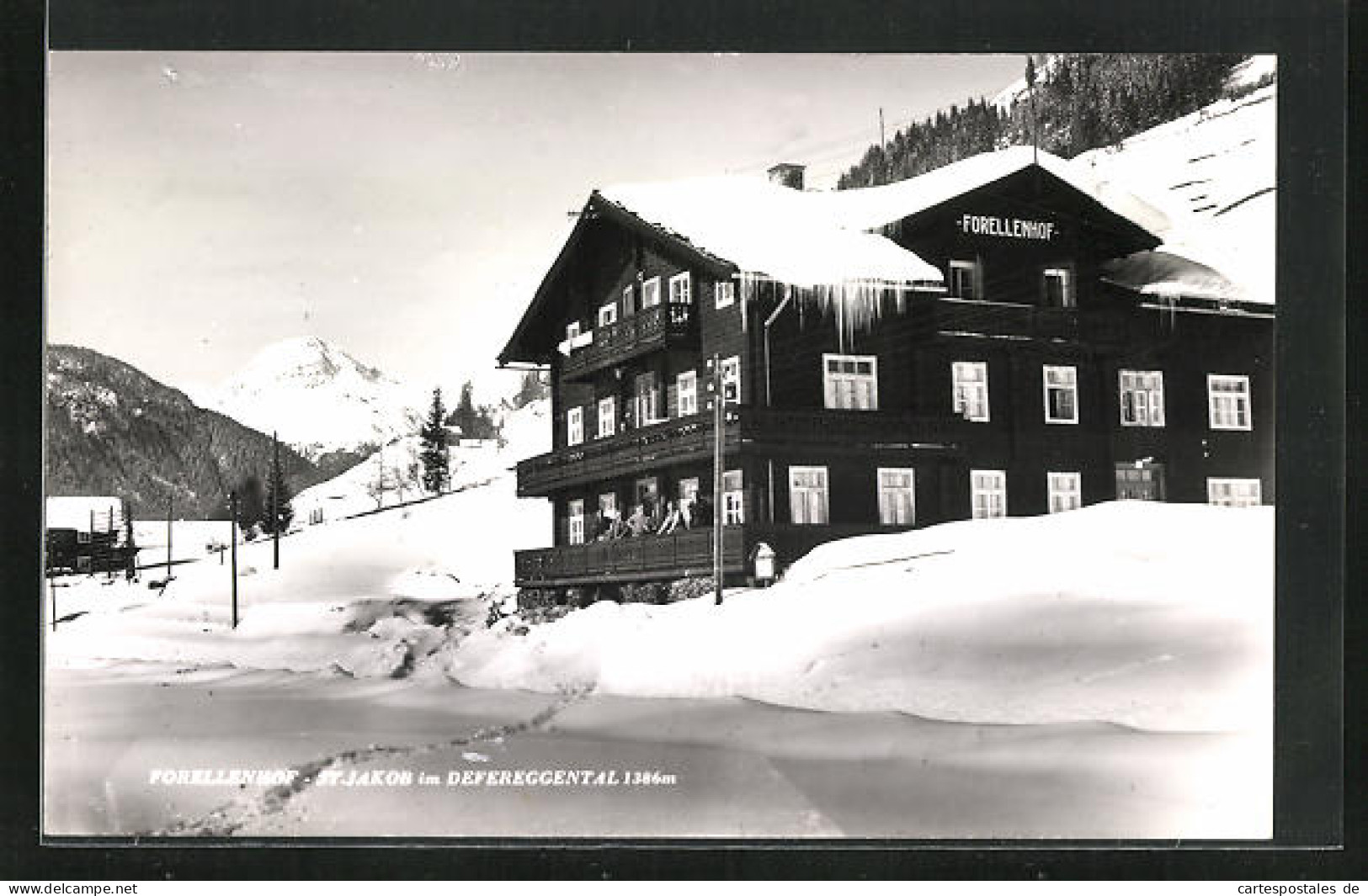 AK St. Jakob Im Defereggental, Hotel Forellenhof Im Schnee  - Other & Unclassified