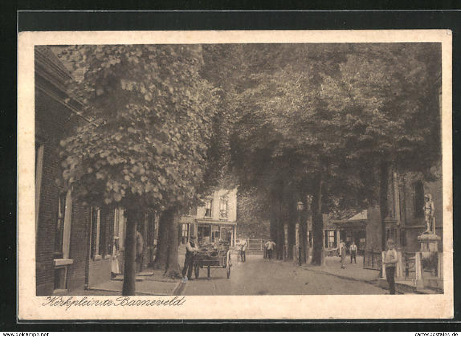 AK Barneveld, Kerkplein, Allee Im Stadtkern  - Barneveld