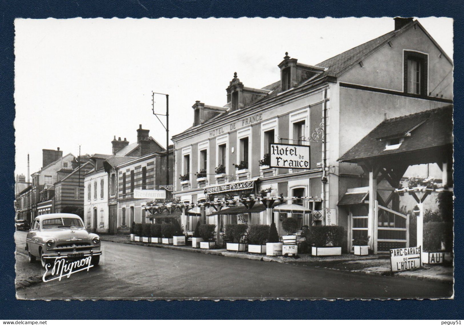 27. Environs De Breteuil. Nonancourt. Hôtel-Restaurant De France. - Breteuil