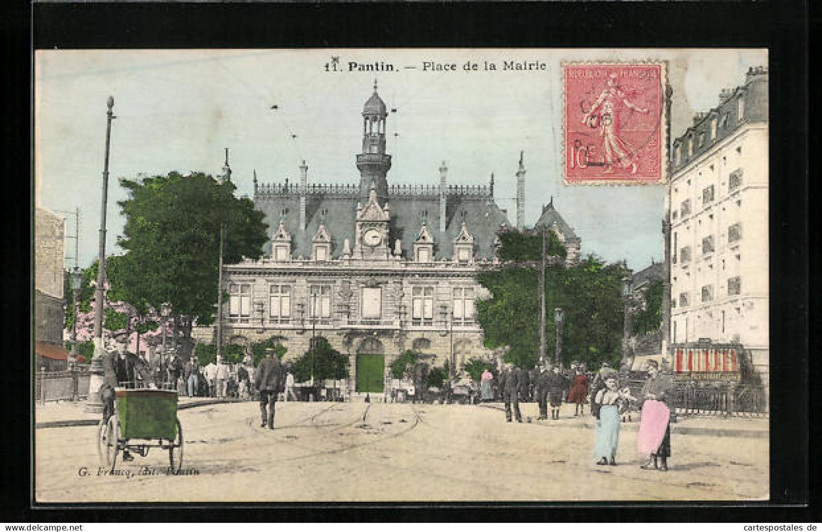 CPA Pantin, Place De La Mairie  - Pantin