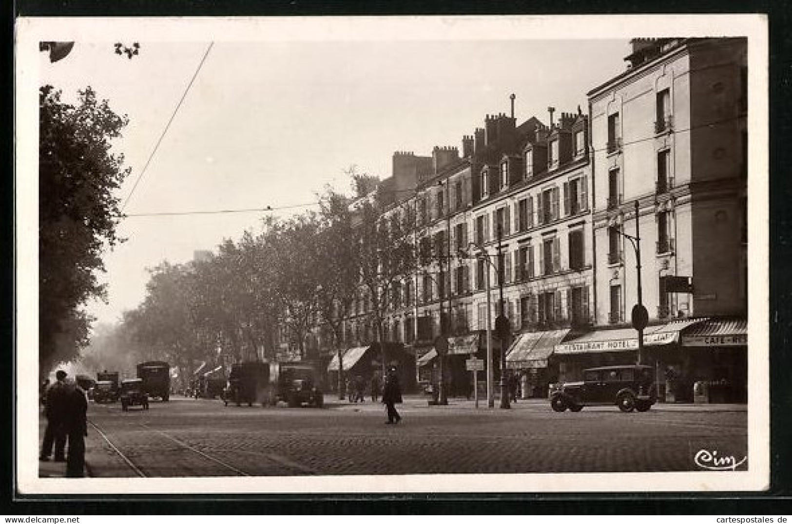 CPA Aubervilliers-Pantin, Les Quatre Chemins  - Pantin