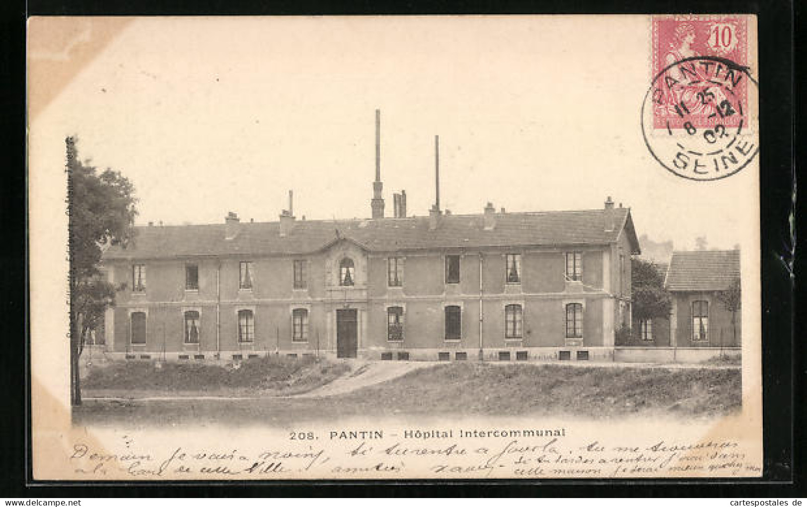 CPA Pantin, Hopital Intercommunal  - Pantin