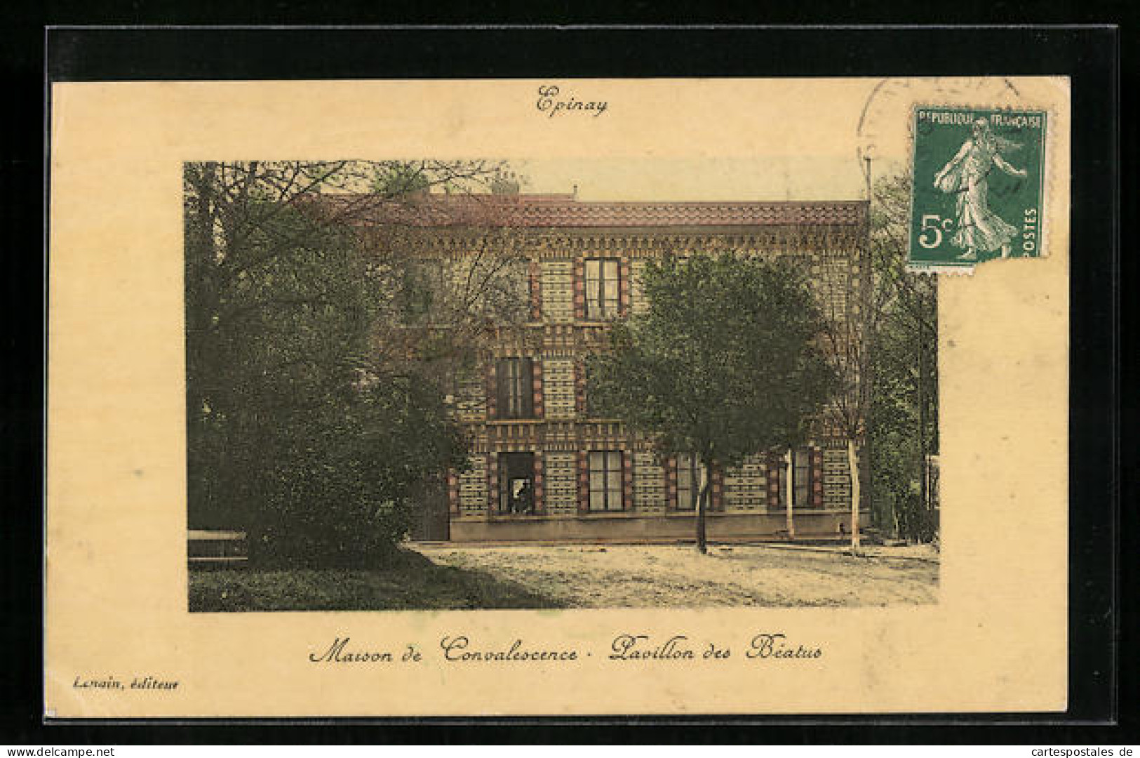 CPA Èpinay-sur-Seine, Maison De Convalescence - Pavillon Des Bèatus  - Altri & Non Classificati