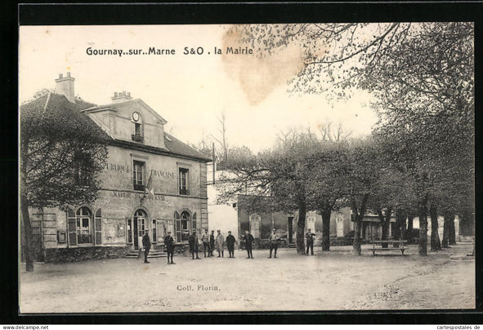 CPA Gournay-sur-Marne, S & O. La Mairie  - Gournay Sur Marne