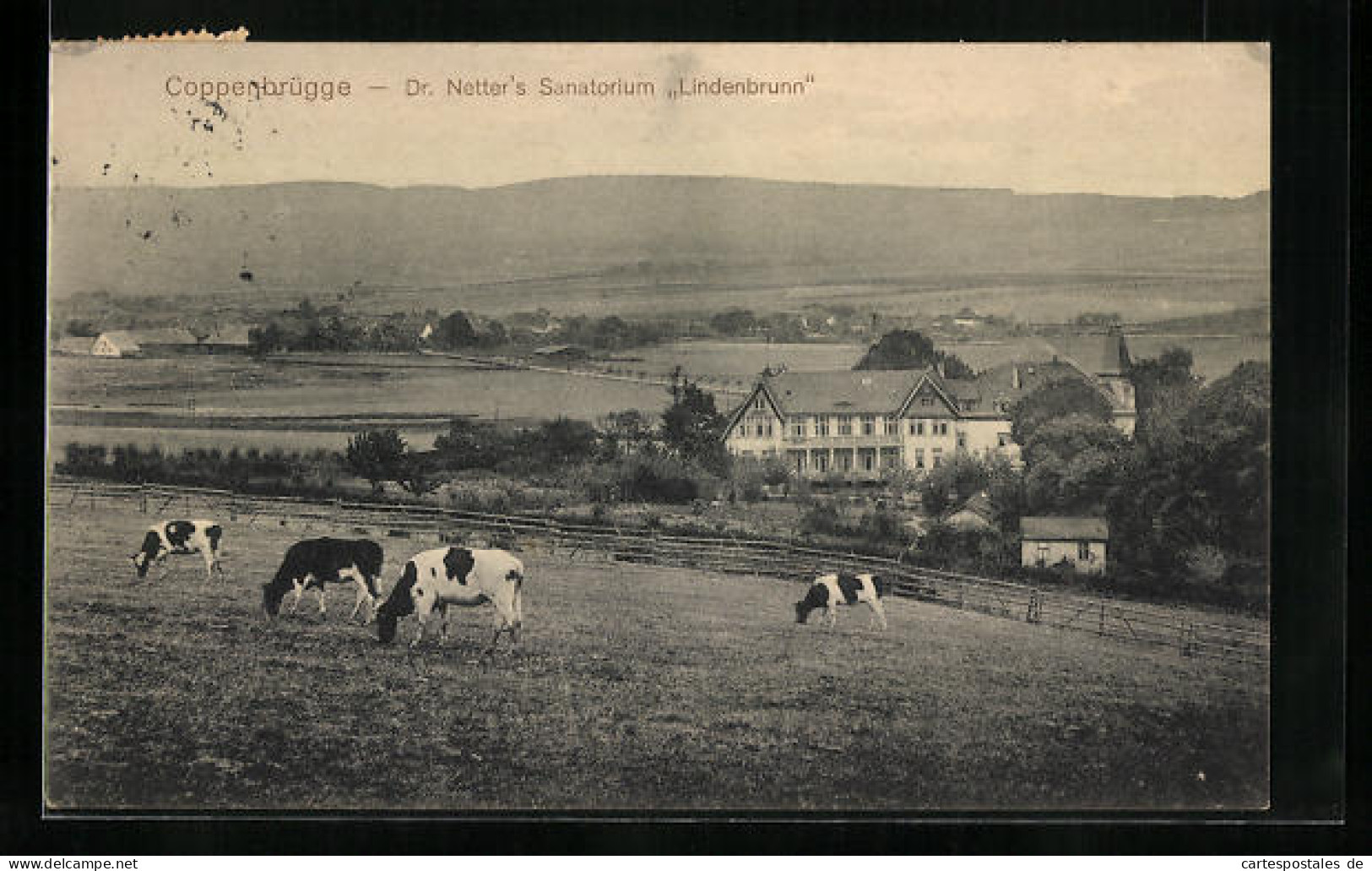 AK Coppenbrügge, Dr. Netter`s Sanatorium Lindenbrunn  - Autres & Non Classés