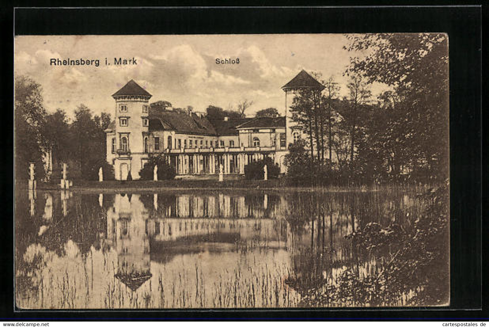 AK Rheinsberg /Mark, Das Schloss  - Rheinsberg