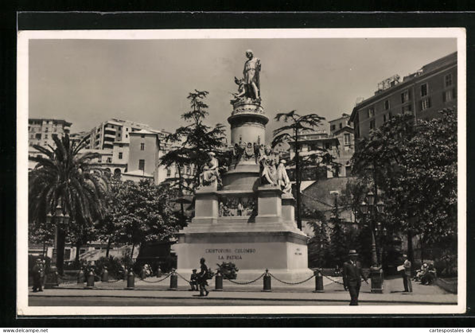 Cartolina Genua, Columbus-Denkmal  - Genova (Genoa)