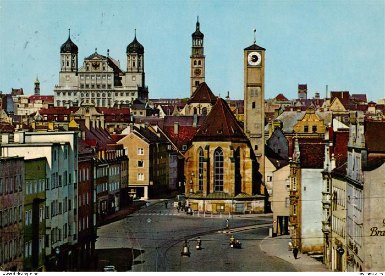 73945120 Augsburg Jakobskirche Rathaus Perlachturm - Augsburg