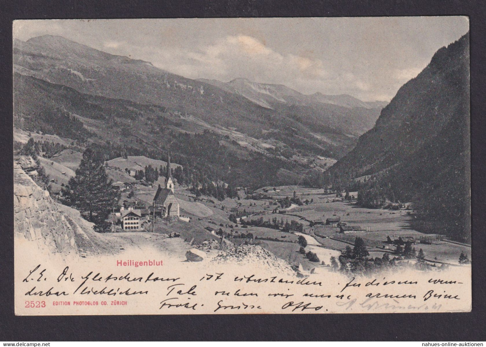 Ansichtskarte Heiligenblut Österreich Kärnten Grossglockner Gebirge N. Hannover - Autres & Non Classés