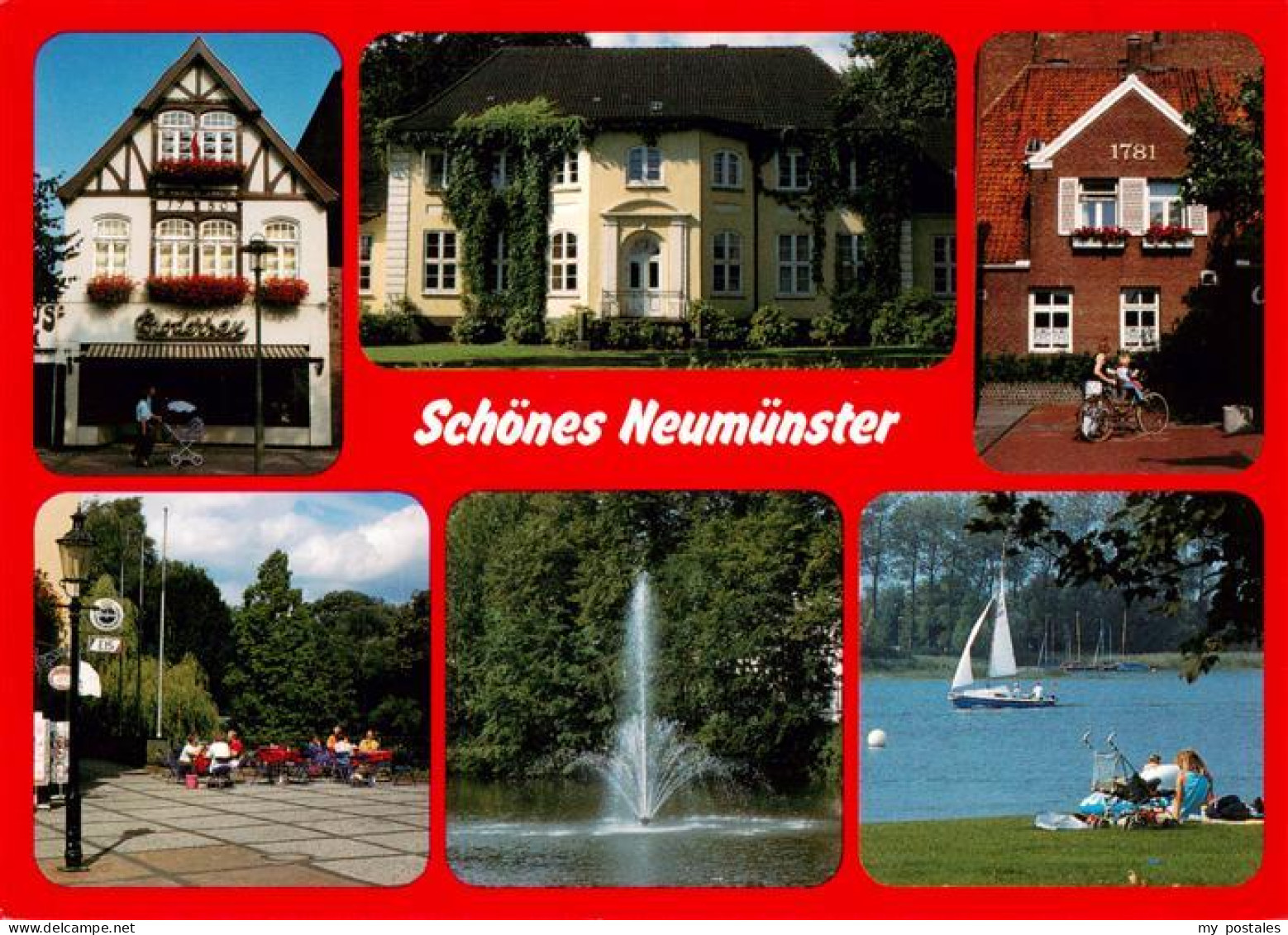 73945099 Neumuenster__Schleswig-Holstein Motive Altstadt Schloss Park Fontaene - Andere & Zonder Classificatie