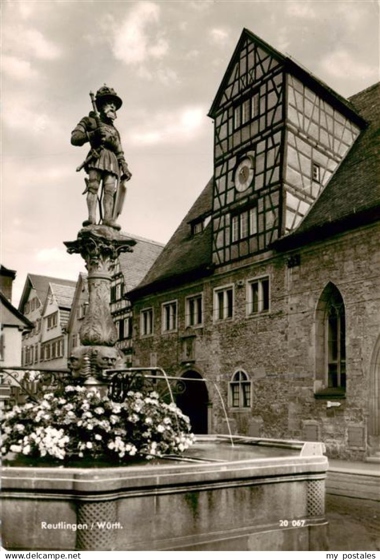 73945090 Reutlingen_BW Altstadt Brunnen - Reutlingen