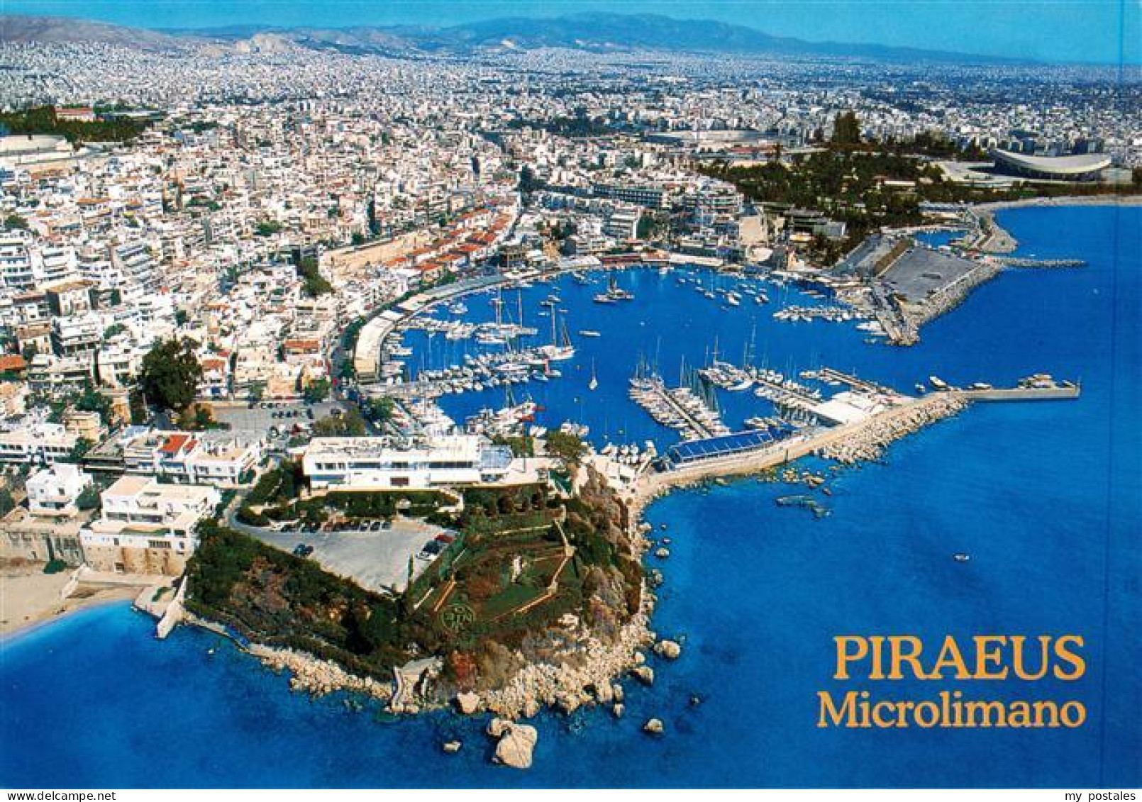 73945052 Microlimano_Piraeus_Piree_Pireus_Pireo_Greece Fliegeraufnahme - Griechenland
