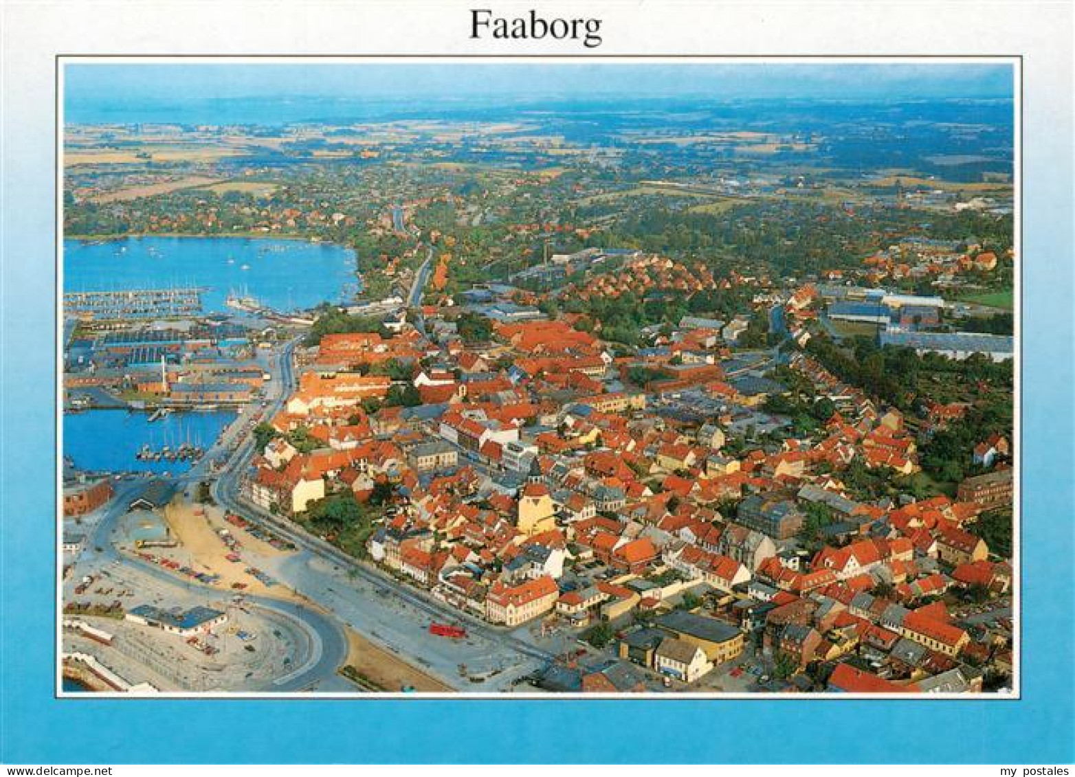 73945038 Faaborg_Faborg_DK Fliegeraufnahme - Denmark