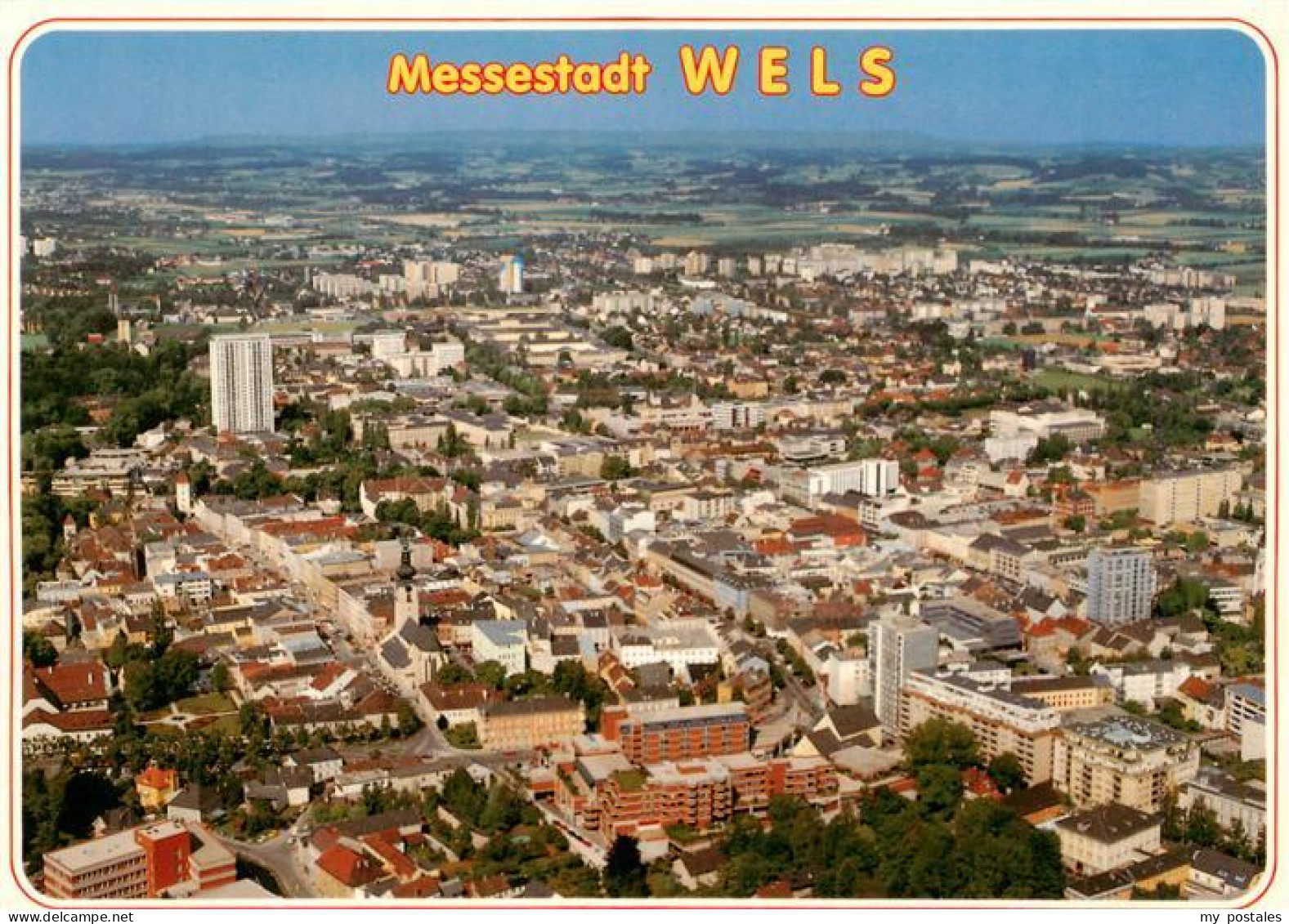 73945006 Wels_Oberoesterreich_AT Panorama Messestadt - Sonstige & Ohne Zuordnung
