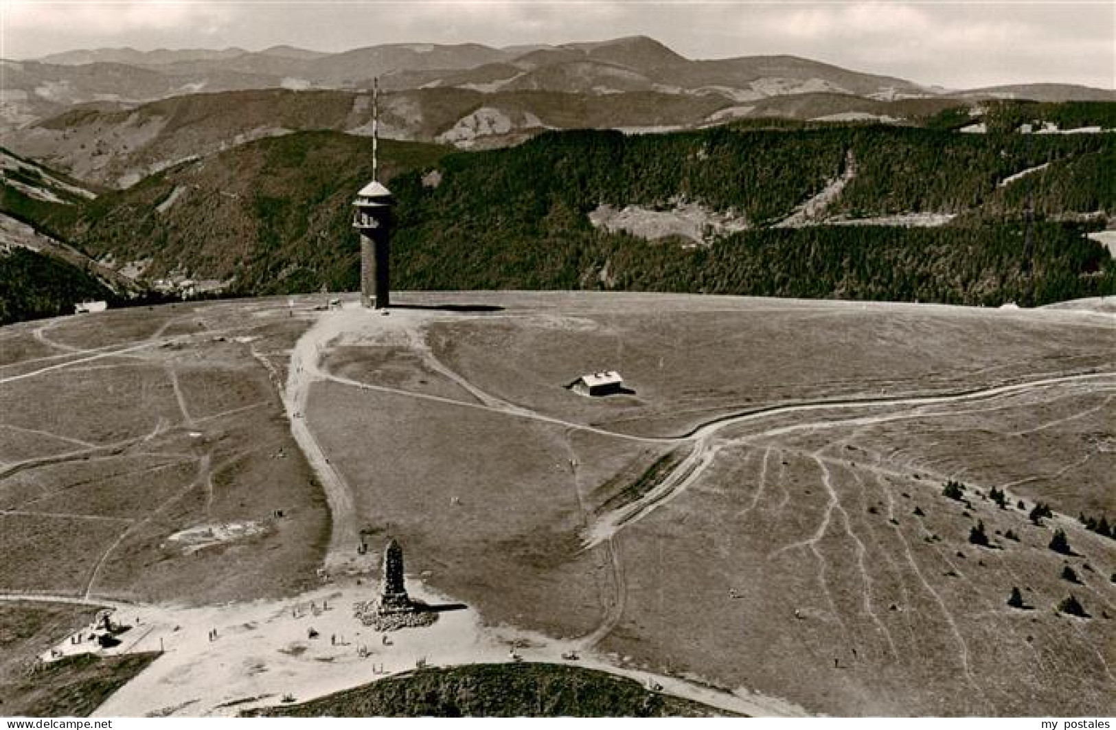 73903701 Feldberg 1450m Schwarzwald Fliegeraufnahme Mit Fernsehturm - Feldberg