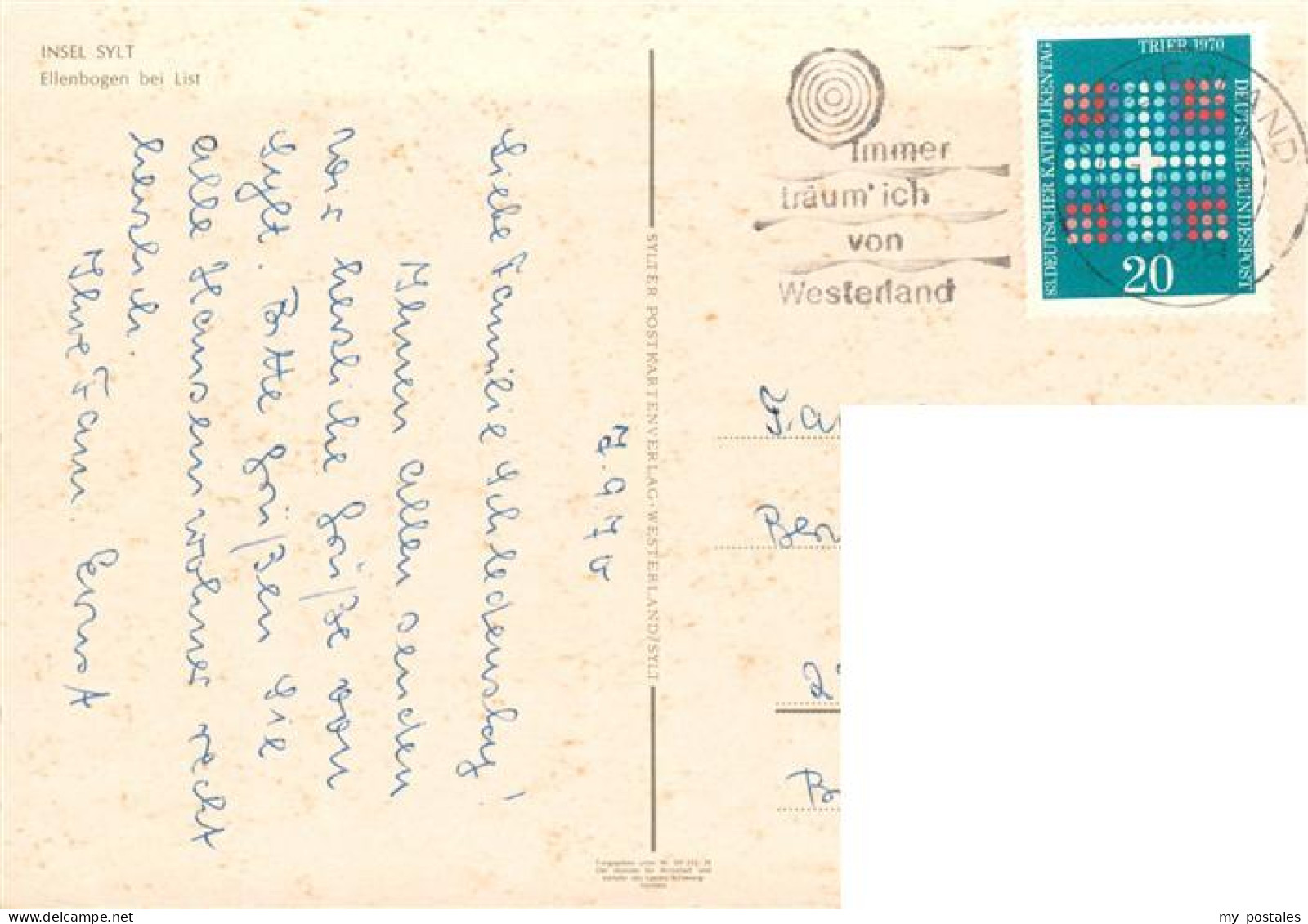 73903695 List  Sylt Kuestenpanorama Ellenbogen - Andere & Zonder Classificatie