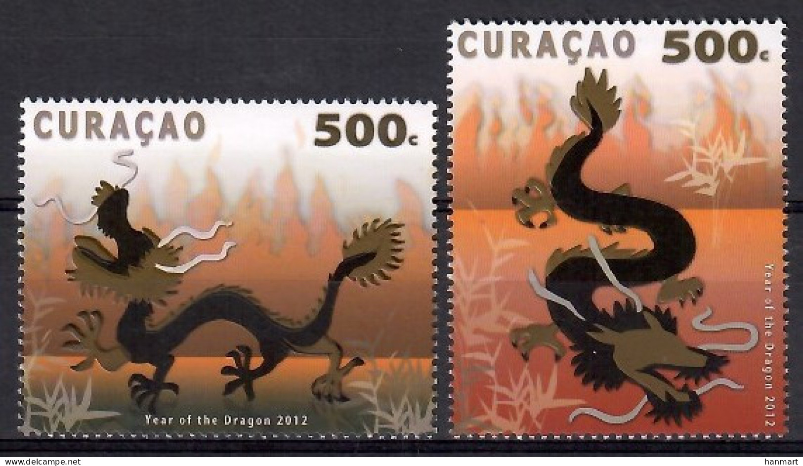 Curacao 2012 Mi 81-82 MNH  (ZS2 CRC81-82) - Verhalen, Fabels En Legenden