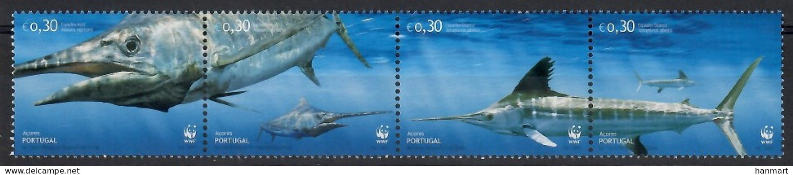 Azores 2004 Mi 502-505 MNH  (ZE1 AZRvie502-505) - Fishes