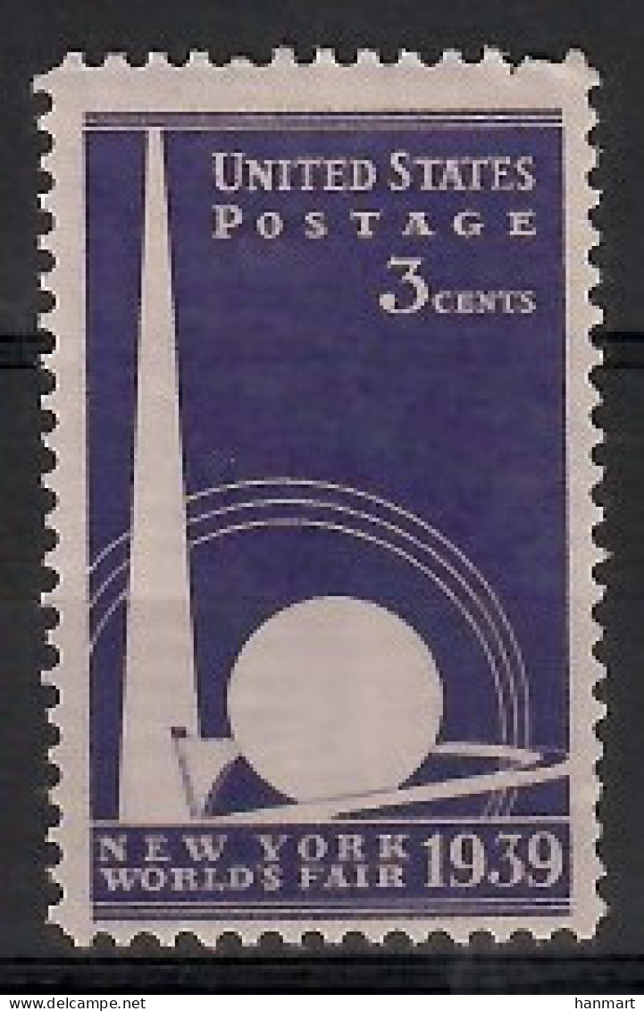 United States Of America 1939 Mi 448 MNH  (ZS1 USA448) - Other International Fairs