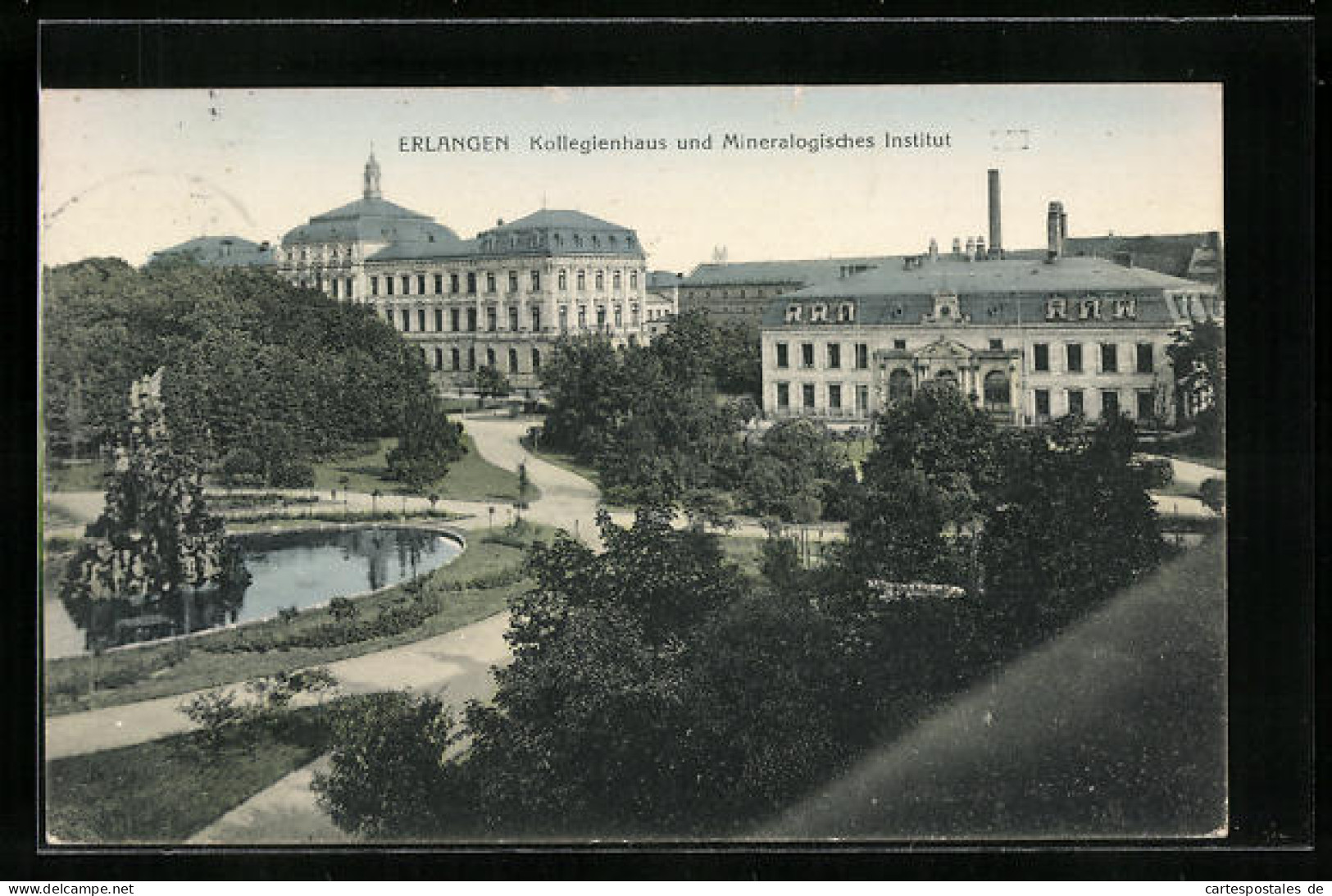 AK Erlangen, Kollegienhaus Und Mineralogisches Institut  - Erlangen