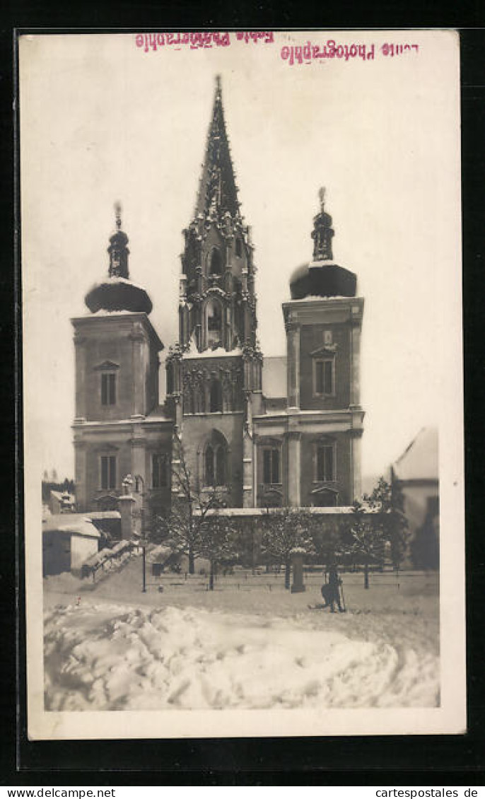 AK Maria-Zell, Kirche Im Winter  - Autres & Non Classés