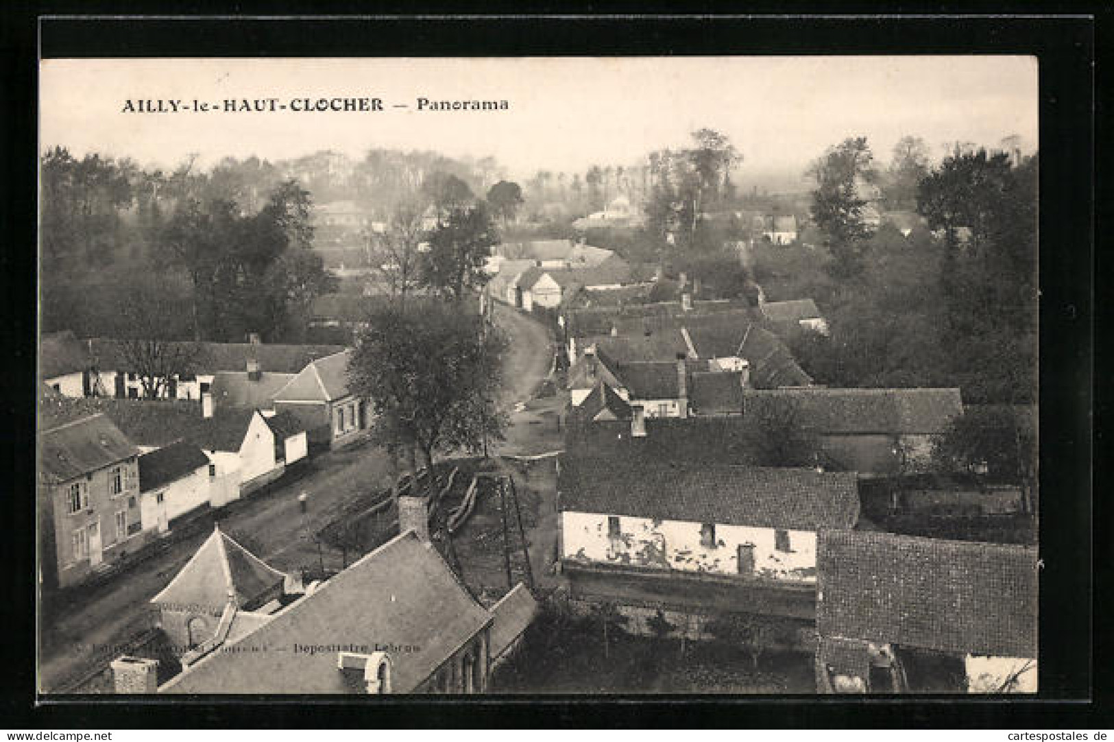 CPA Ailly-le-Haut-Clocher, Vue Générale  - Ailly Le Haut Clocher