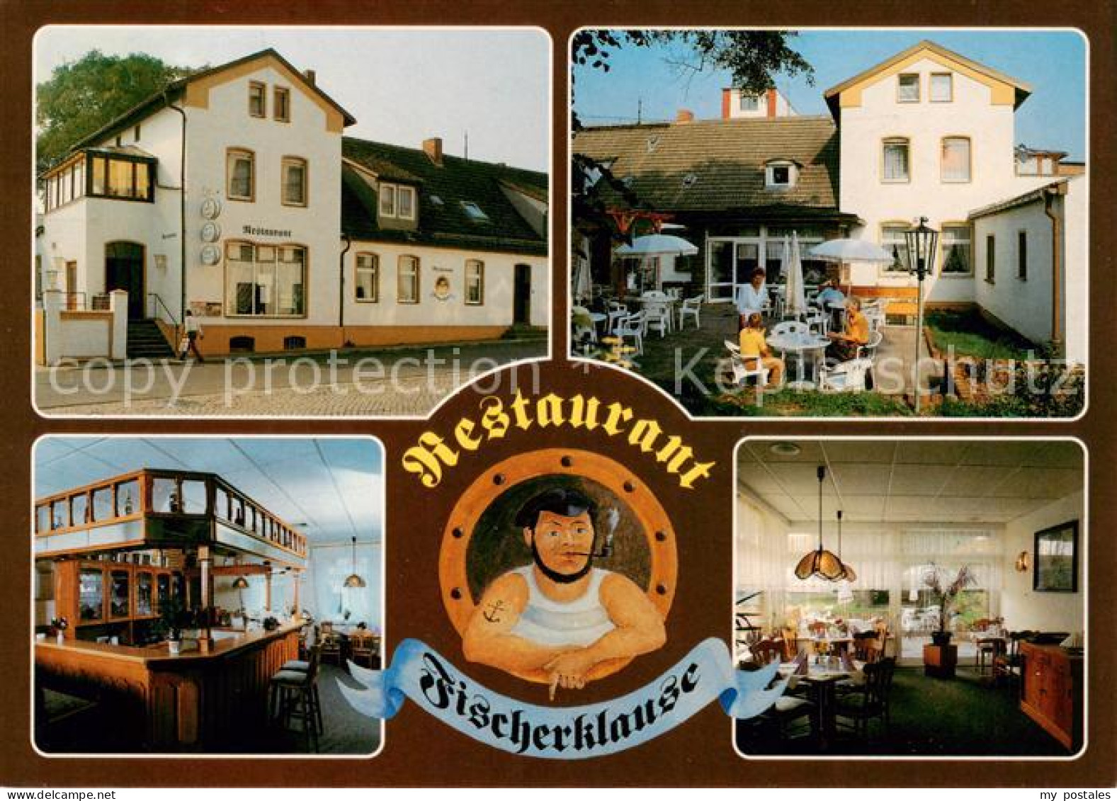 73865108 Stavenhagen Restaurant Fischerklause Gastraum Terrasse Stavenhagen - Andere & Zonder Classificatie