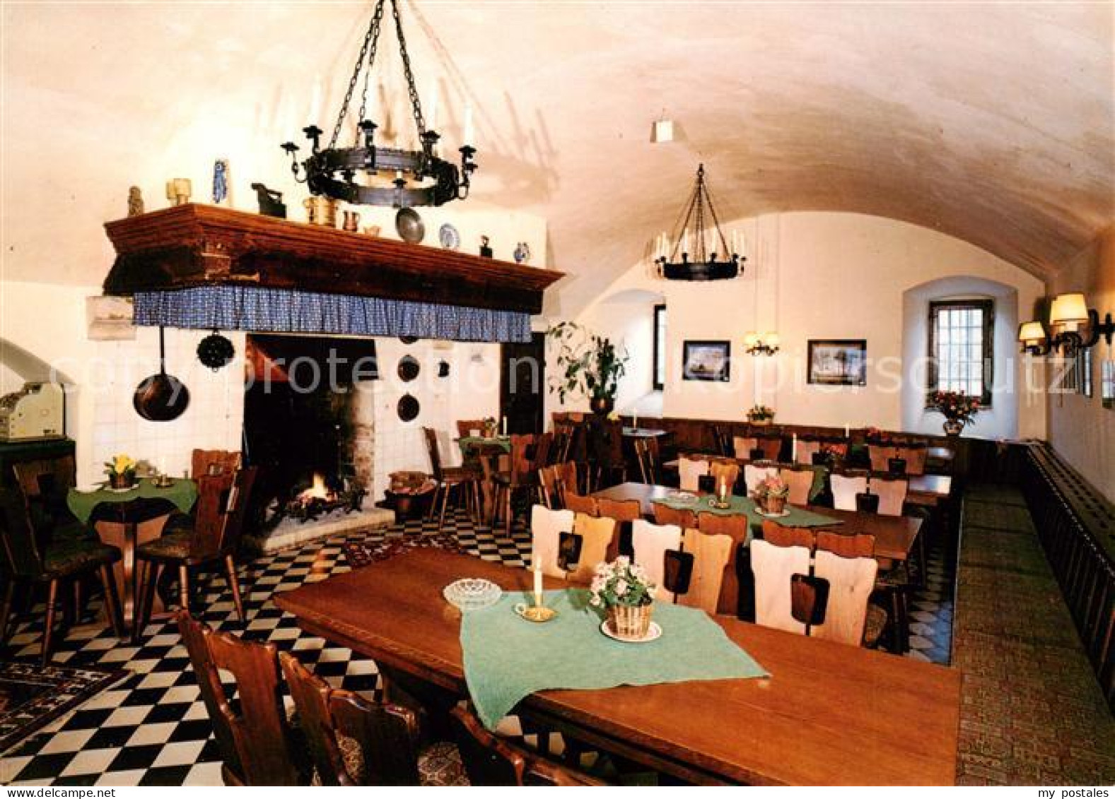 73865104 Luedinghausen Cafe Restaurant Burg Vischering Kaminzimmer Luedinghausen - Luedinghausen