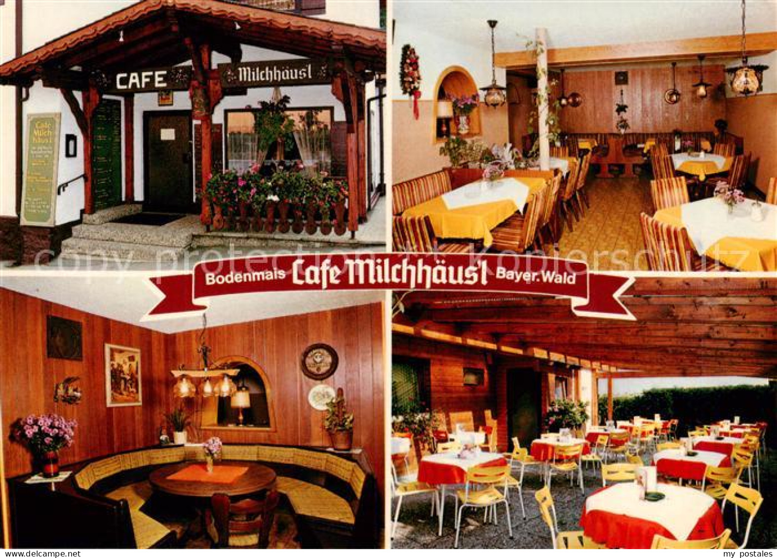 73865074 Bodenmais Cafe Milchhaeusl Gastraum Terrasse Bodenmais - Bodenmais