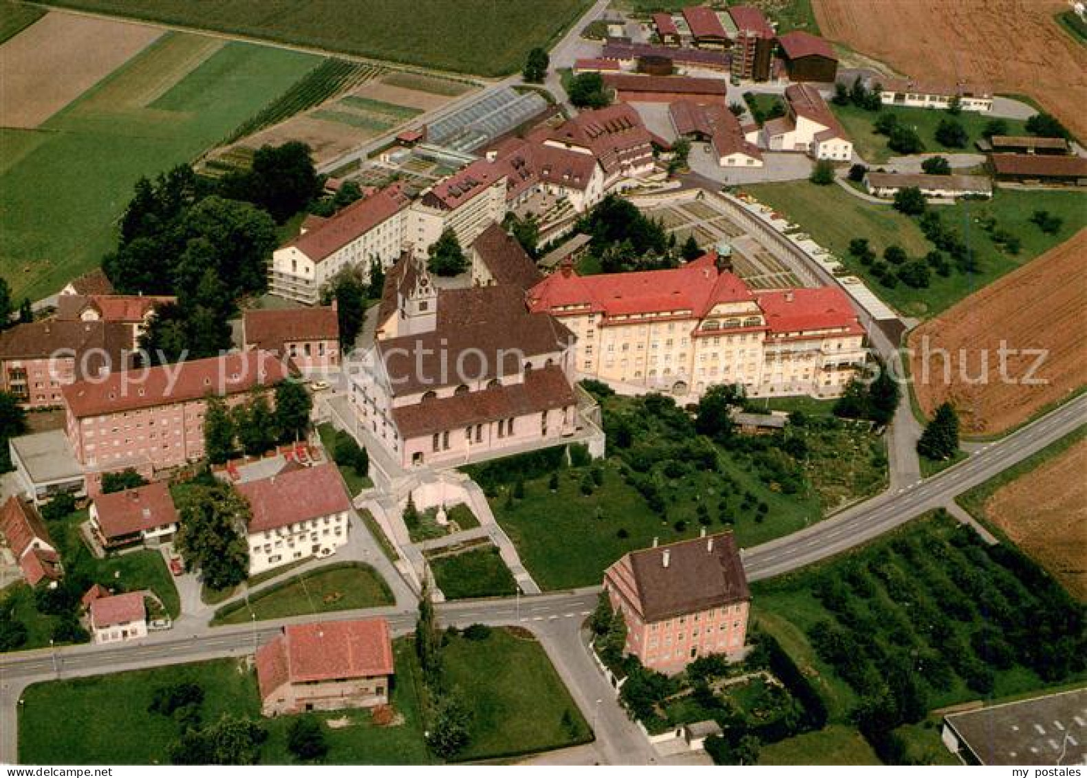 73865038 Bad Waldsee Kloster Reute Fliegeraufnahme Bad Waldsee - Bad Waldsee