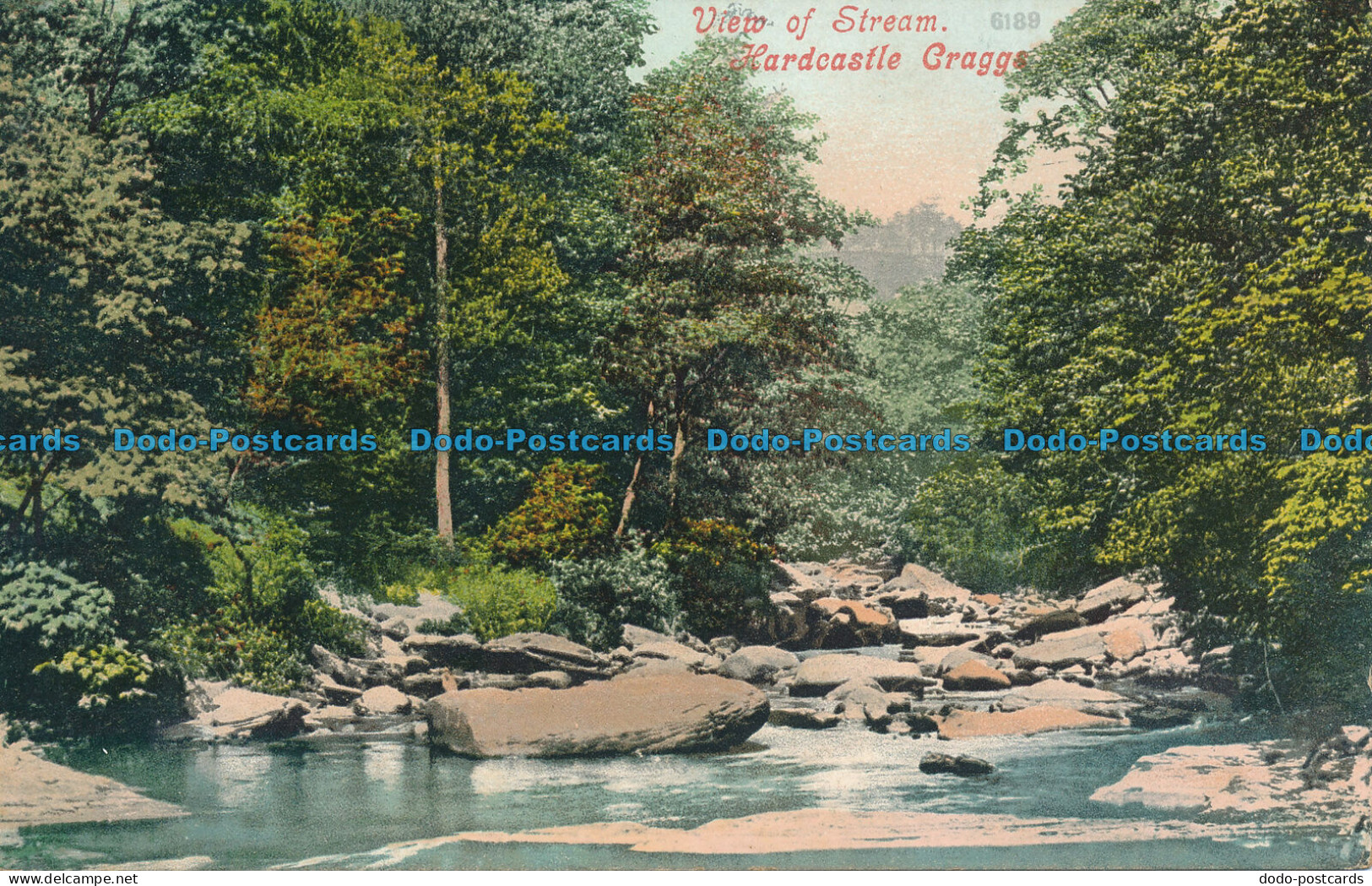 R090680 View Of Stream. Hardcastle Craggs. 1906 - World