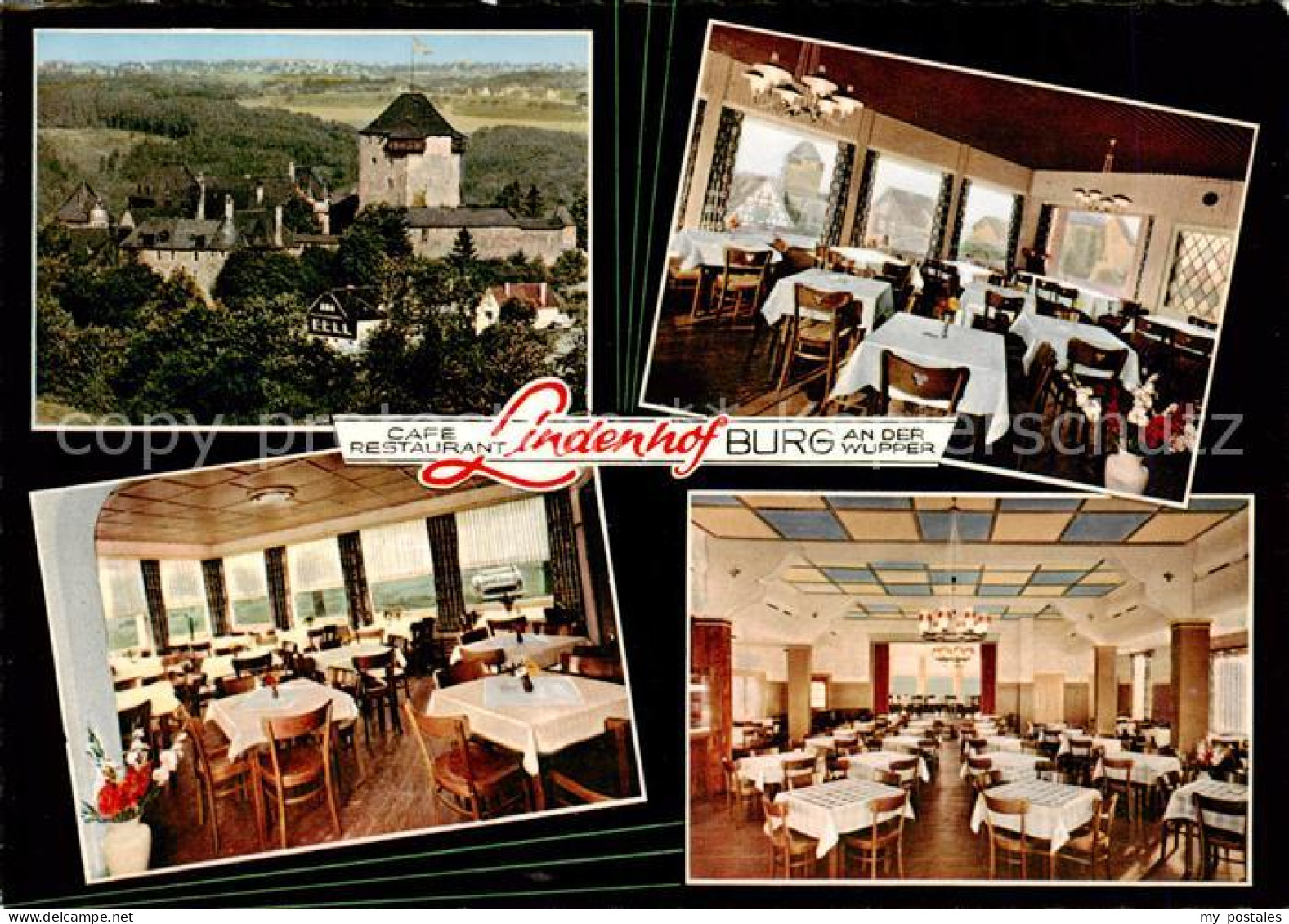 73865017 Burg Wupper Cafe Restaurant Lindenhof Gastraeume Schloss Burg Wupper - Solingen