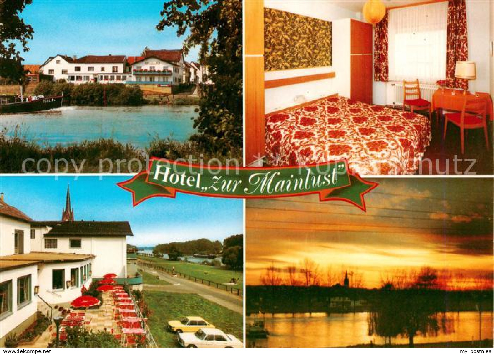73864977 Doernigheim Hotel Zur Mainlust Gaststube Terrasse Mainpartie Doernighei - Maintal