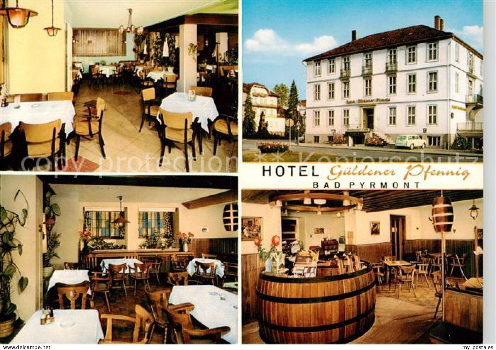 73864944 Bad Pyrmont Hotel Gueldener Pfennig Gastraeume Bar Bad Pyrmont - Bad Pyrmont