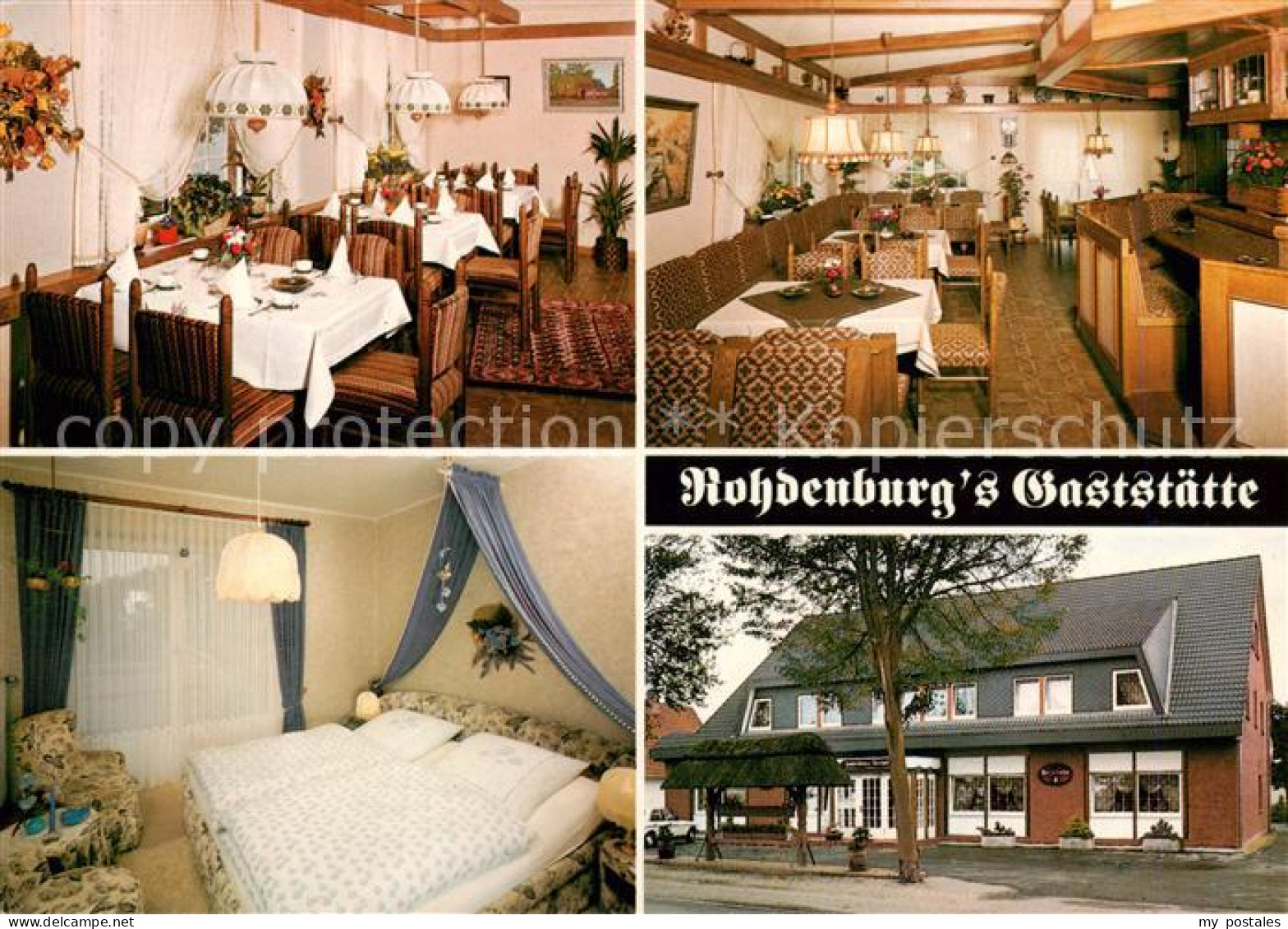 73864927 Lilienthal Bremen Rohdenburgs Gaststaette Zimmer Gastraeume Lilienthal  - Other & Unclassified