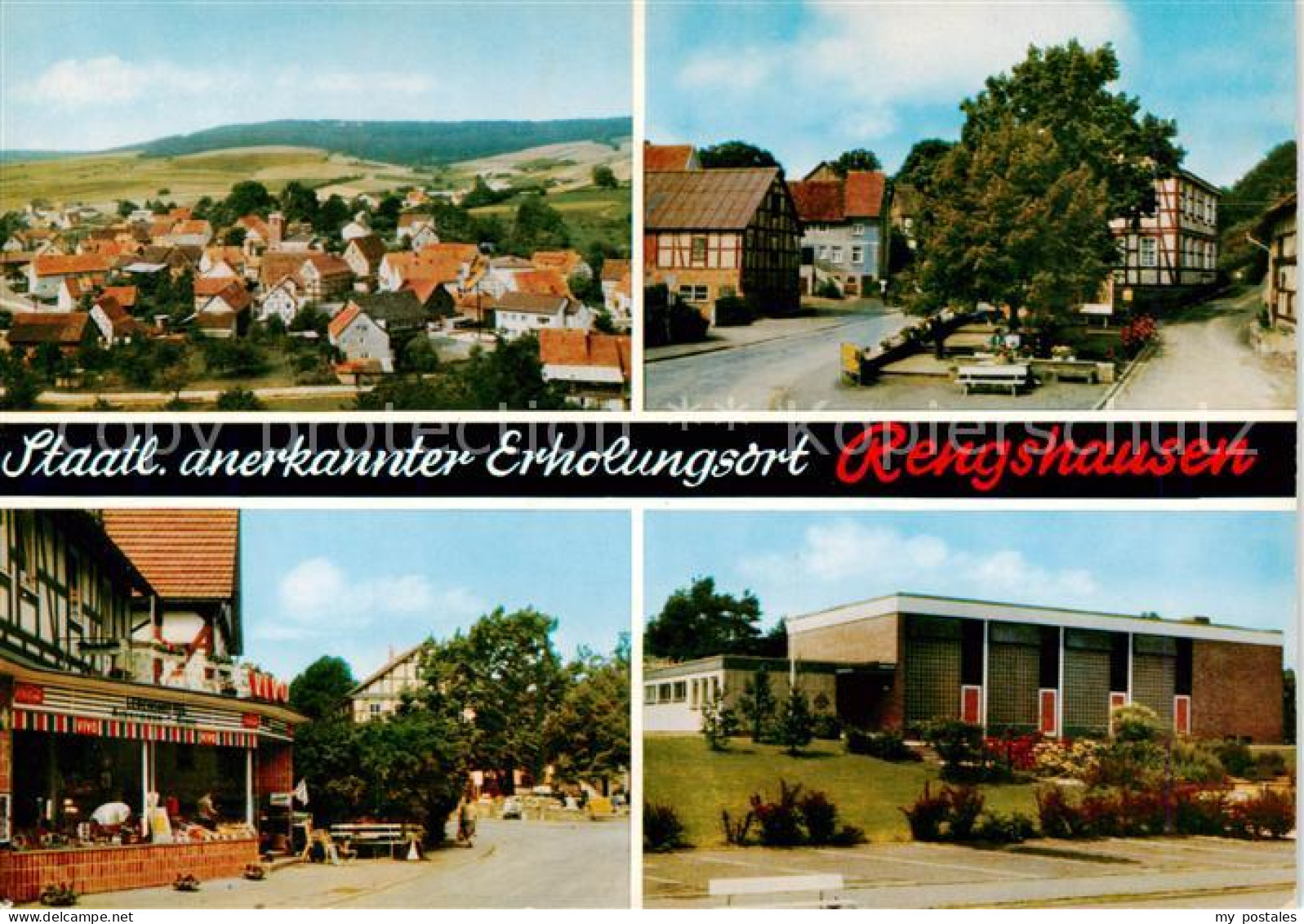 73864890 Rengshausen Knuellwald Panorama Ortspartien Rengshausen Knuellwald - Other & Unclassified