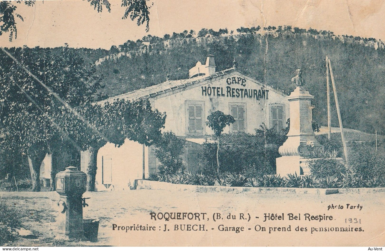 13 ROQUEFORT LA BEDOULE HOTEL BUECH       (ETAT) - Other & Unclassified
