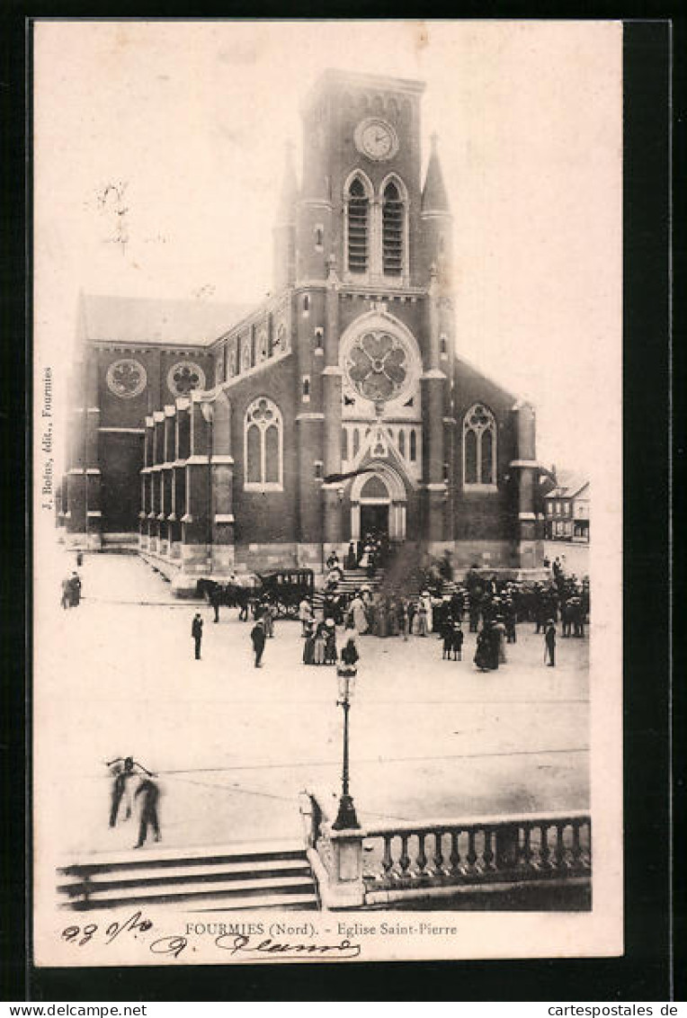 CPA Fourmies, Eglise Saint-Pierre  - Fourmies