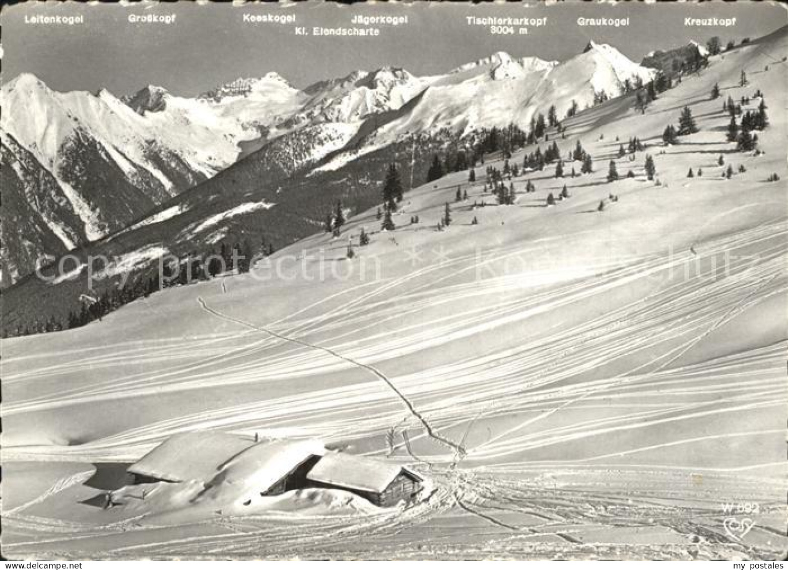 72920664 Badgastein Leitenkogel Grosskopf Keeskogel Jaegerkogel Graukogel Lanser - Sonstige & Ohne Zuordnung