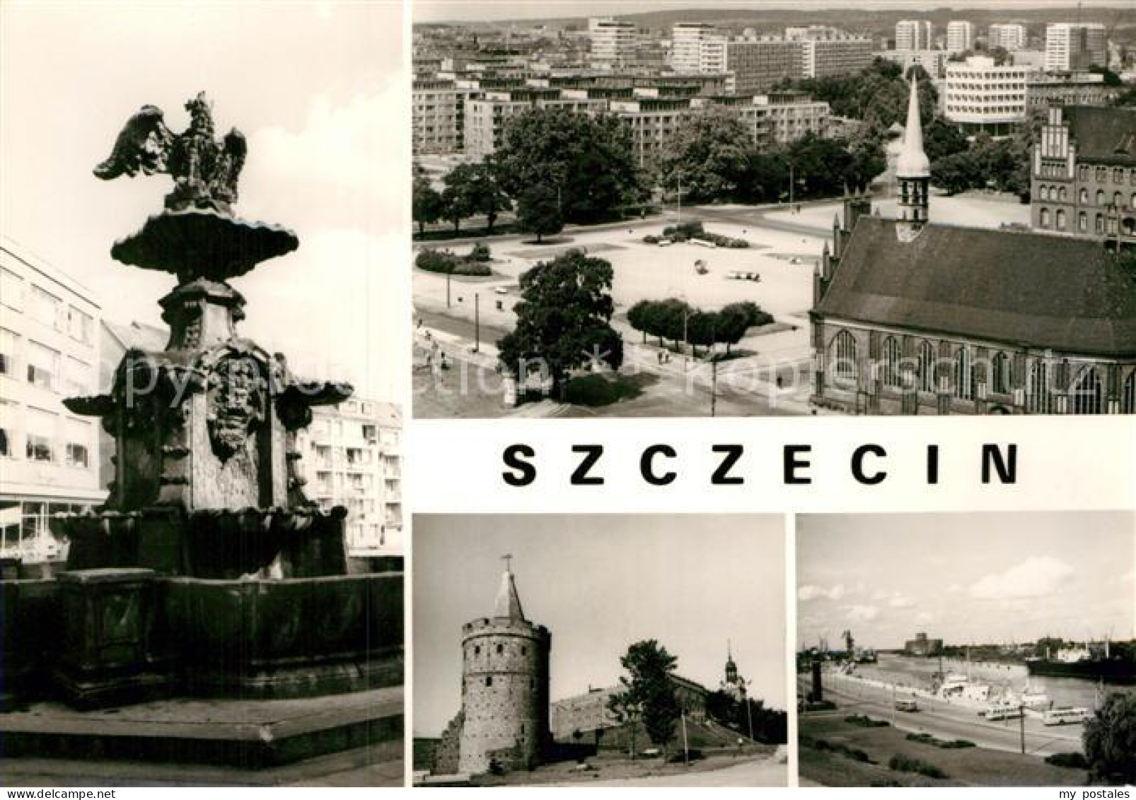 72920620 Szczecin Stettin Studzienka Orla Bialego Baszta Siedmiu Plaszczy I Zame - Polonia