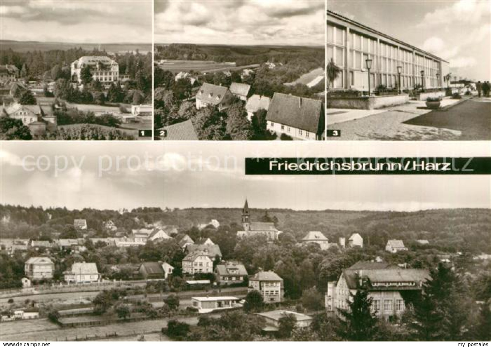 72920290 Friedrichsbrunn Harz Sanatorium Ernst Thaelmann Brocken Kulturhaus Frie - Autres & Non Classés