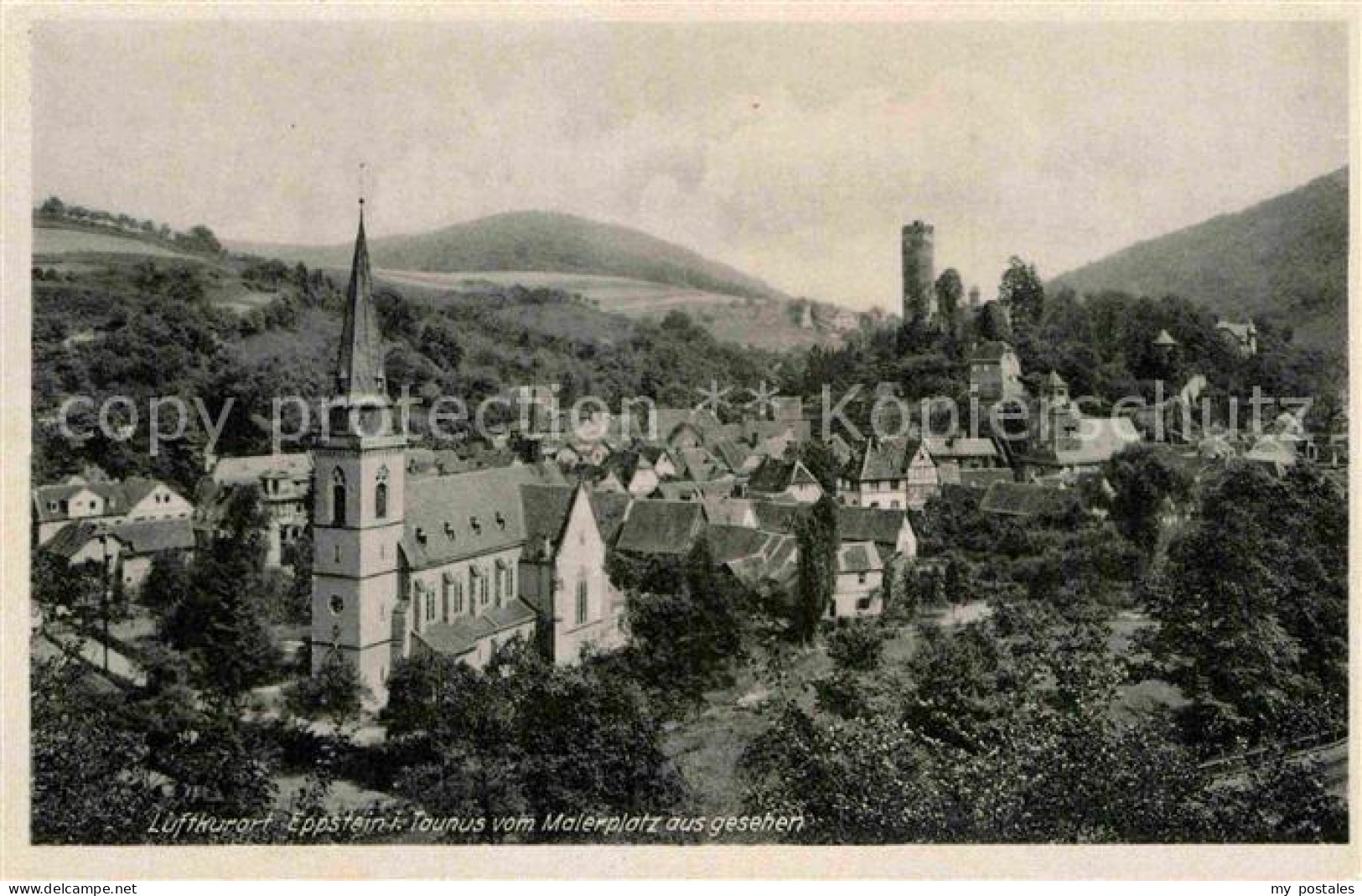 72920098 Eppstein Taunus Blick Vom Malerplatz Eppstein - Other & Unclassified