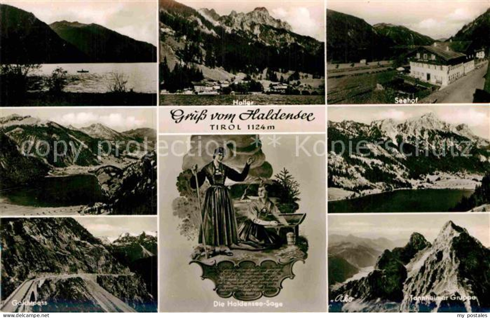 72920074 Haldensee Haller Seehof Gaichtpass Haldensee Sage Tannheimer Gruppe Hal - Andere & Zonder Classificatie